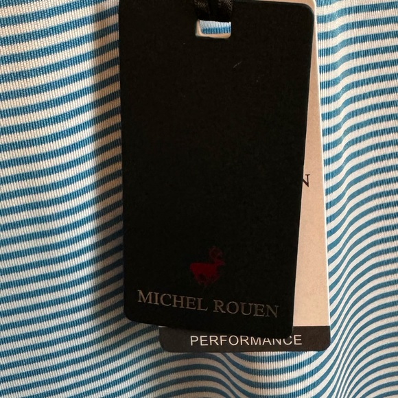 NWT Rouen Mens Golf Shirts Short Sleeve Moisture Wicking Collared Polo, Size 3X - Picture 11 of 11